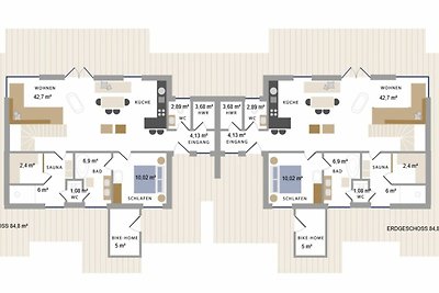 Vakantiehuis Ontspannende vakantie Nieby