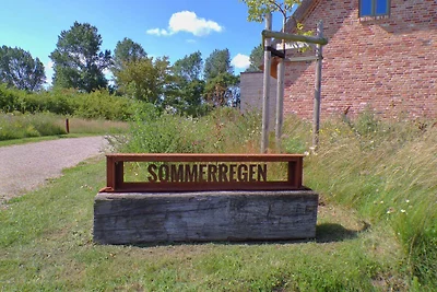 Reetdorf Künstlerkate Sommerregen