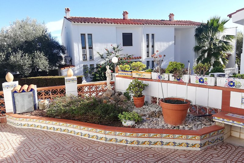 Gartenbereich der Casa Mariposa