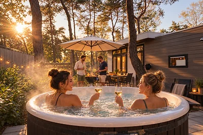 De Strandhoed - Boshuys met hottub