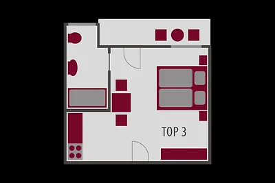 Landhaus Bernhard Studio  1 - 2 Per