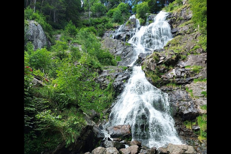 Wasserfall in der Umgebung