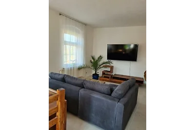 Ferienwohnung in Mücheln Balkon