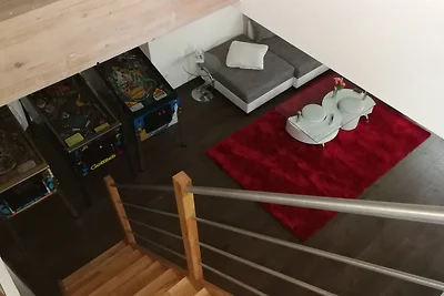 Galerie- Fewo mit Pool