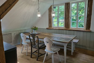 Alte Schule Jarnsen Oberstübchen mit Balkon