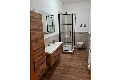 Ferienwohnung in Mücheln Balkon