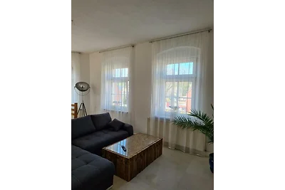 Ferienwohnung in Mücheln Balkon