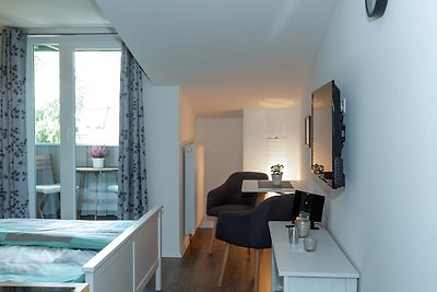 Appartement Zur Heidschnucke mit Balkon