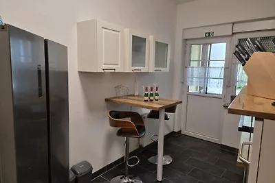 Ferienwohnung in Mücheln Balkon