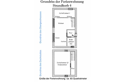 Haus Strandkorb FeWo Strandkob 4