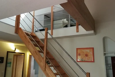 Galerie- Fewo mit Pool