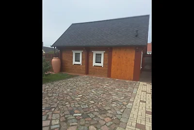 Blockbohlenhaus Koserow 600 Meter zum Strand