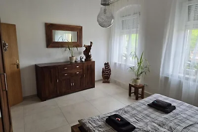 Ferienwohnung in Mücheln Balkon