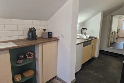 Ferienwohnung ohne Kamin