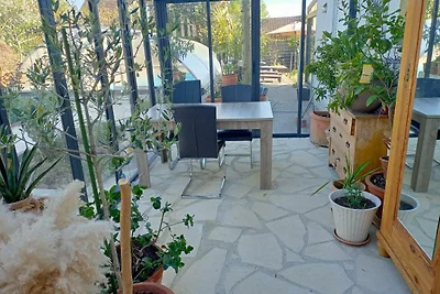 Galerie- Fewo mit Pool