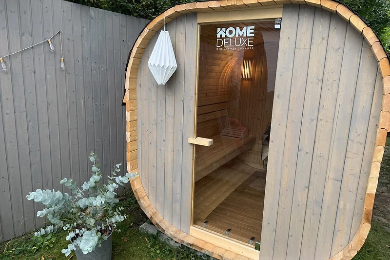Neu für dich ab diesem Herbst- unsere Gartensauna! Hop in and enjoy!