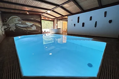 Ferienhaus mit Schwimmbad & Sauna