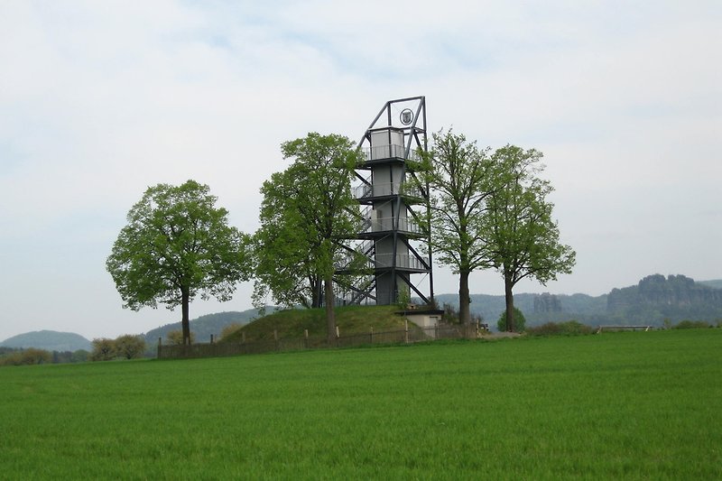 Barrierefreier Aussichtsturm Rathmannsdorf