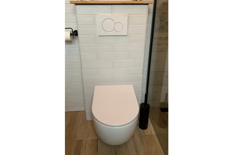 wall-hung toilet