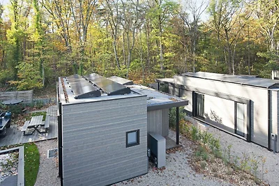 Luxuriöse Familien Wasserlodge + Hot Tub (6p)