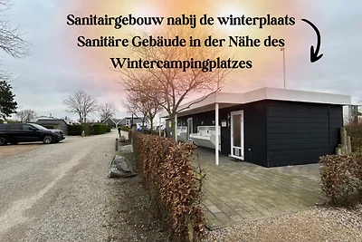 Winter kampeerplaats