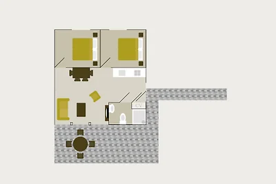 Bungalow Heuveltjes für 4 Personen