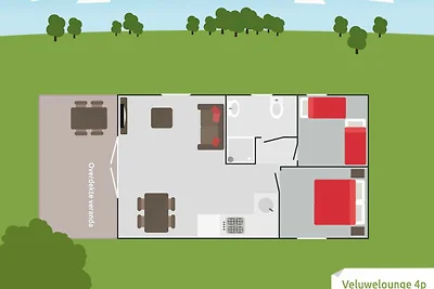 Veluwe-Lounge für 4 Personen