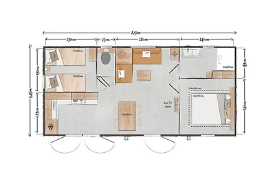Sunset Lodge 4 Personen