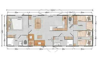 Sunset Lodge 6 Personen
