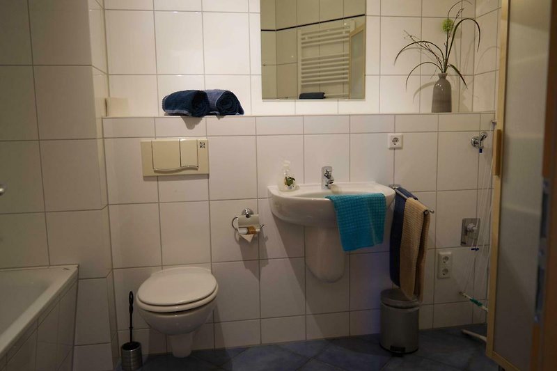 Bad mit Toilette in der Inselblume 04