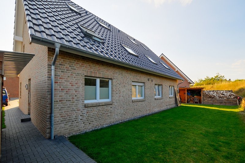Garten vom Ferienhaus an der Reiterkoppel in Burg auf Fehmarn