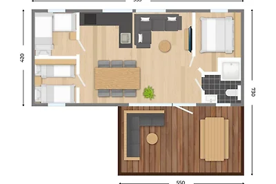 Familienchalet | 6 personen