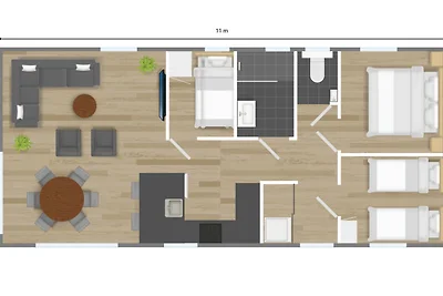 Boslodge DeLuxe | 6 personen