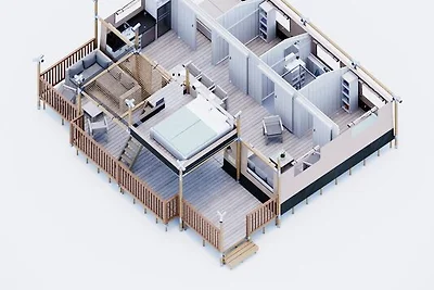 Stuuflodge DeLuxe | 8 personen