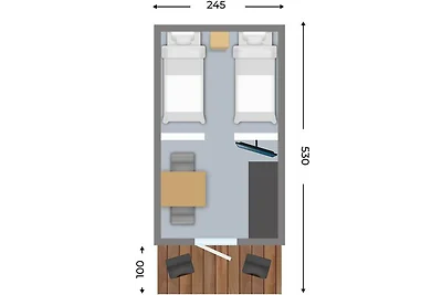 Pod für 4 Personen