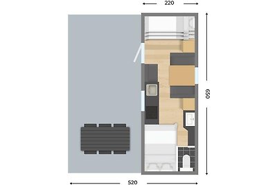 Wohnwagen für 5 Personen