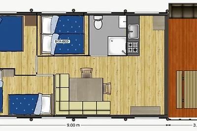 Avonturenlodge DeLuxe | 6 personen