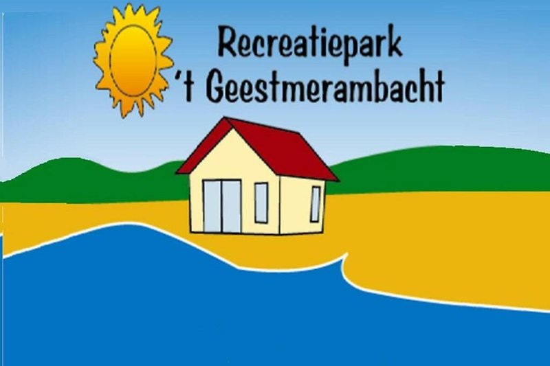 Het vakantiehuisje staat op Recreatiepark 't Geestmerambacht