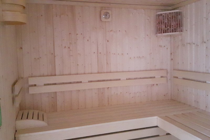 Sauna im Haupthaus