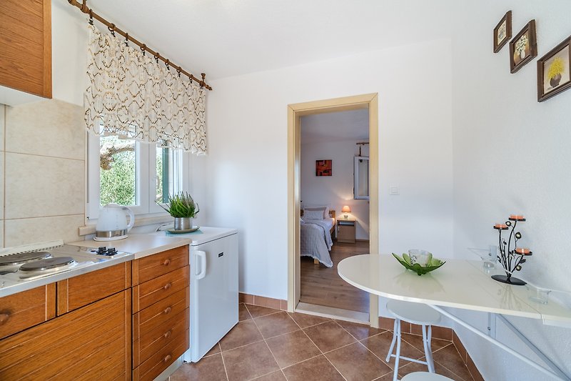 Kitchen in the small house