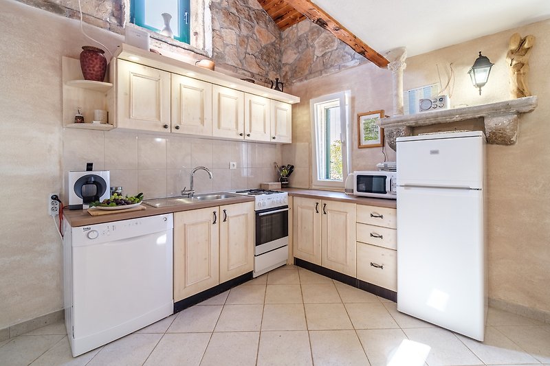 Kitchen in the main house