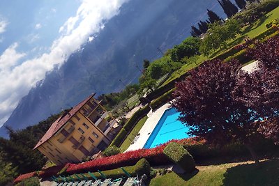 Ferienwohnung am Gardasee, Seeblick, Pool, Tennis