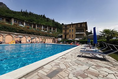 Ferienwohnung am Gardasee, Seeblick, Pool, Tennis