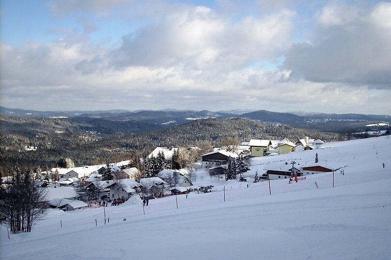 Beeindruckende Winterlandschaft günstige Tagespässe für Wintersport