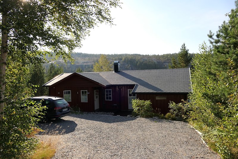 Parkplatz vor dem Haus