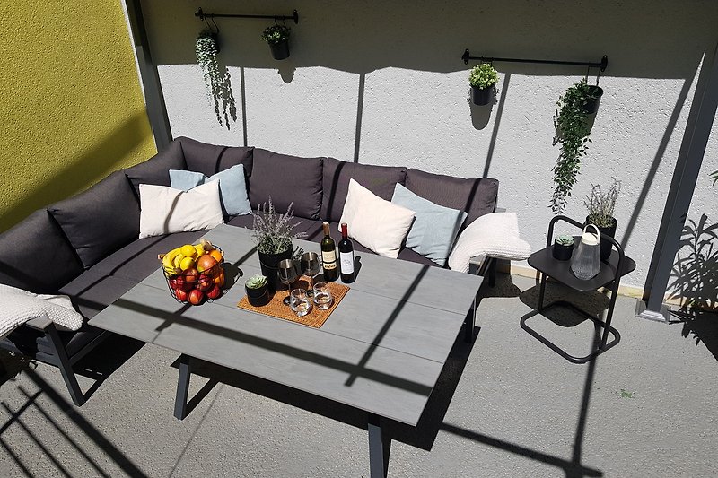 Terrasse mit Sitzlounge