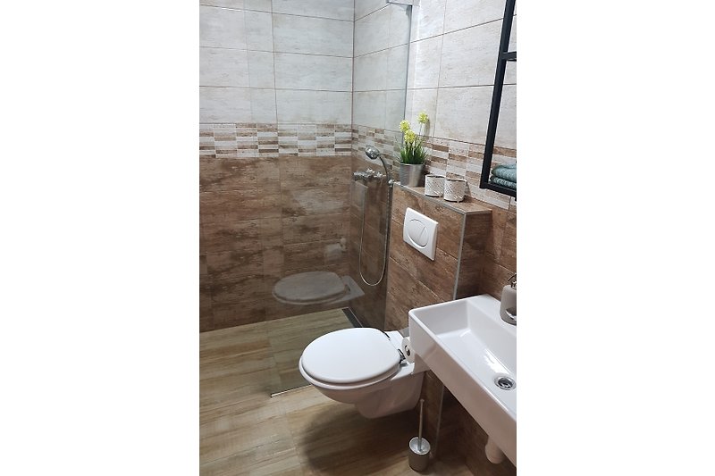Bad en-suite Sauna