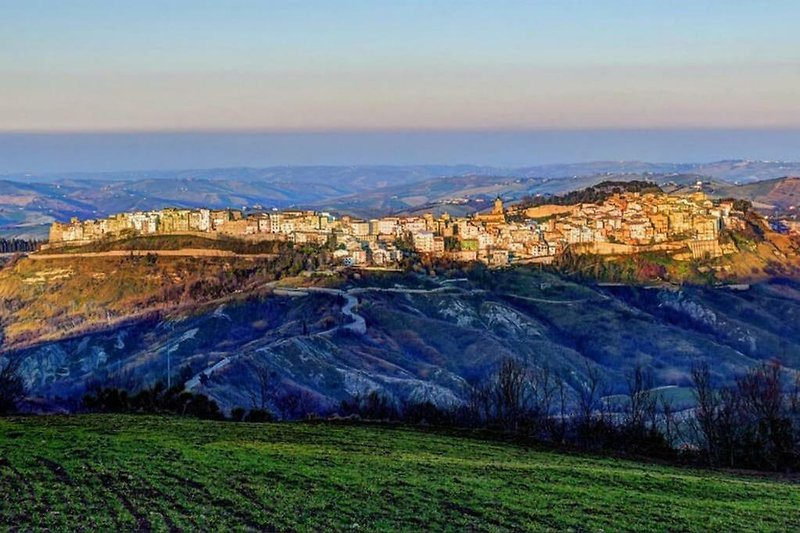das Dorf Atessa - Chieti- Abruzzo - Italy