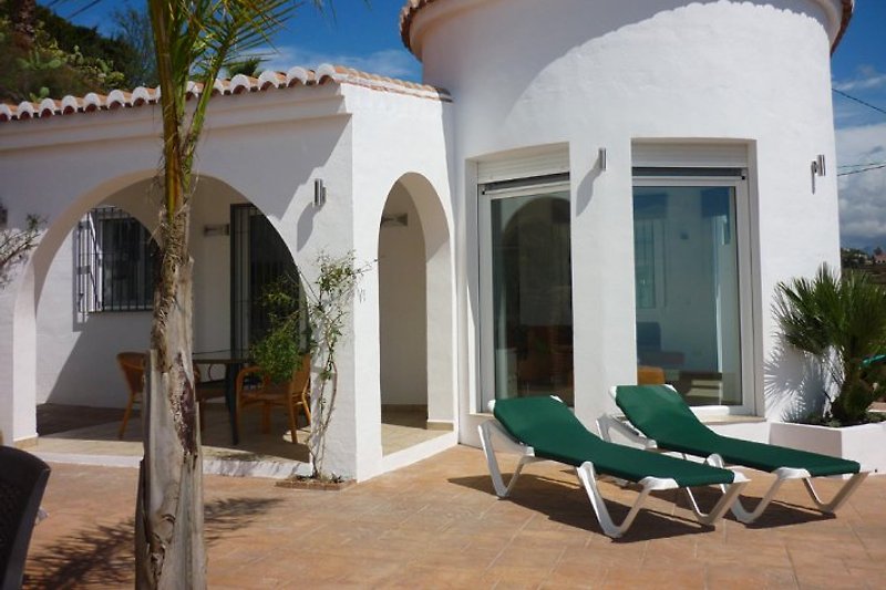 Casa Almendros, ein Juwel unter den Ferienhäusern der Costa del Sol: Fußbodenheizung, 3x Klima, 3 TVs mit allen deutschen Sendern, Barbecue (gemauerter Außengrill), Privatpool, fantastische Aussicht