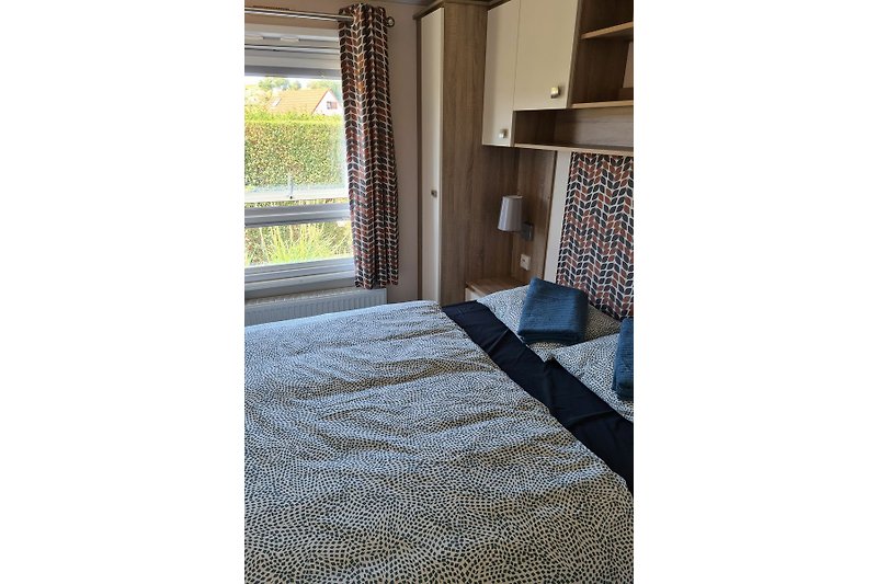 sleeping room with garden view/dunes view